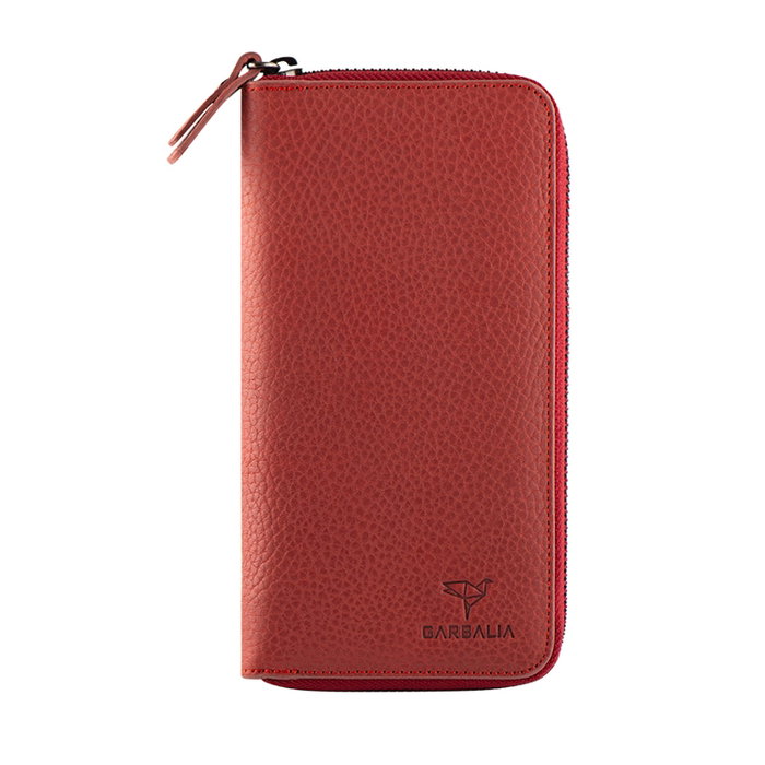 Zoozie Bags Cartera de Mujer Piel 100% Auténtica Rosa Empolvado Lujo Elegancia Sofisticación 19.5x10x2 cm